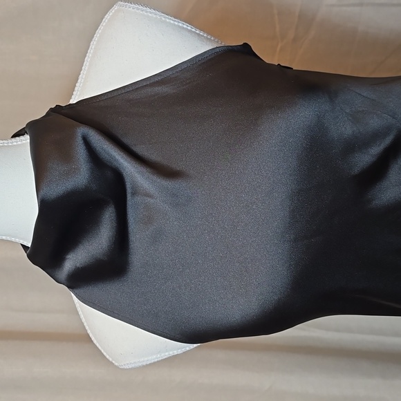 Nasty Gal Satin Cowl Halter Neck Mini Dress - Picture 4 of 11